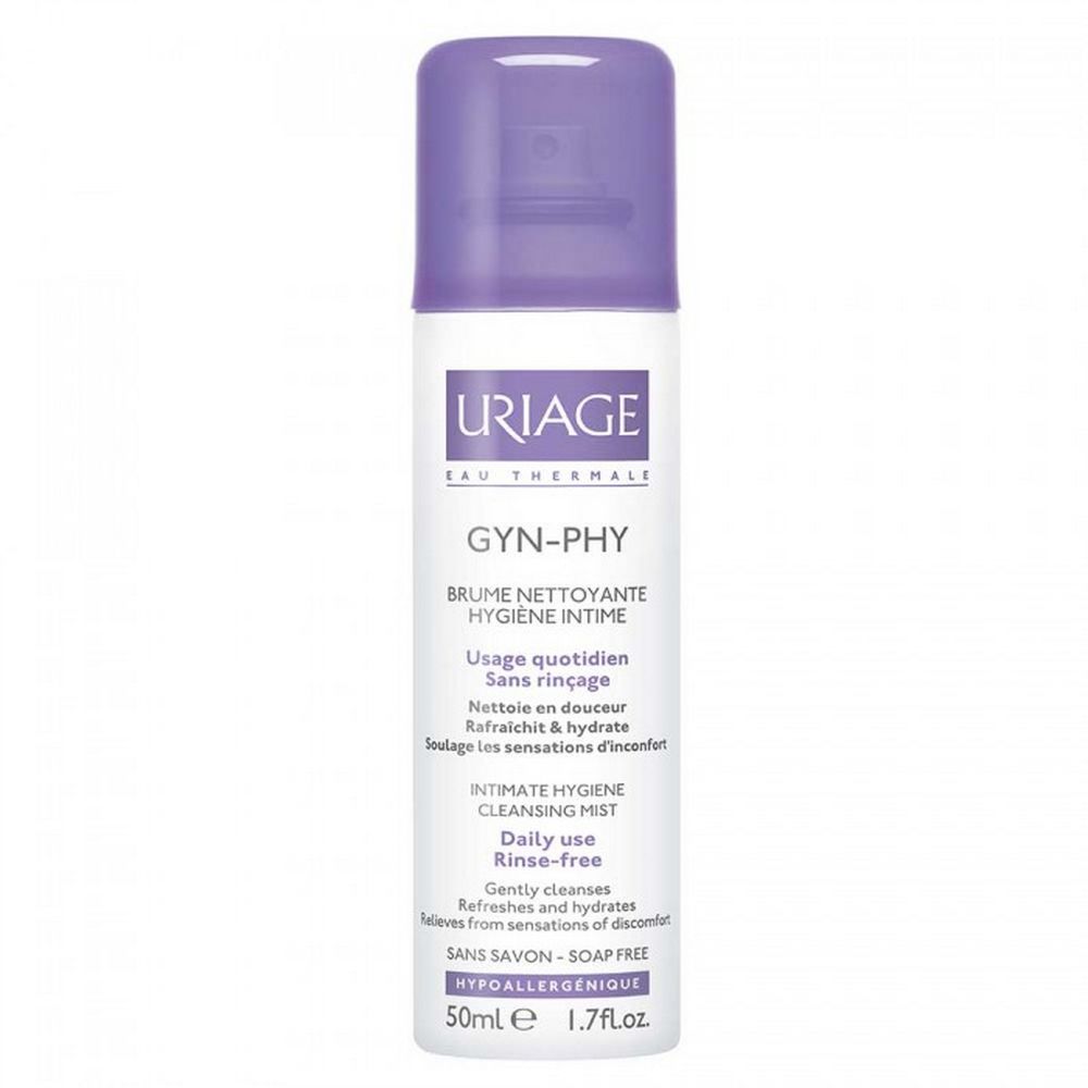 Uriage - Gyn-Phy brume nettoyante hygiène intime - 50ml