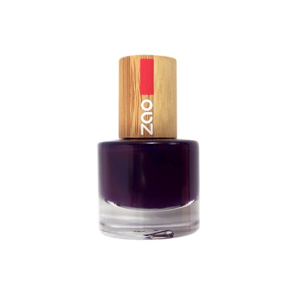 Zao - Vernis à ongles prune N°651 - 8ml