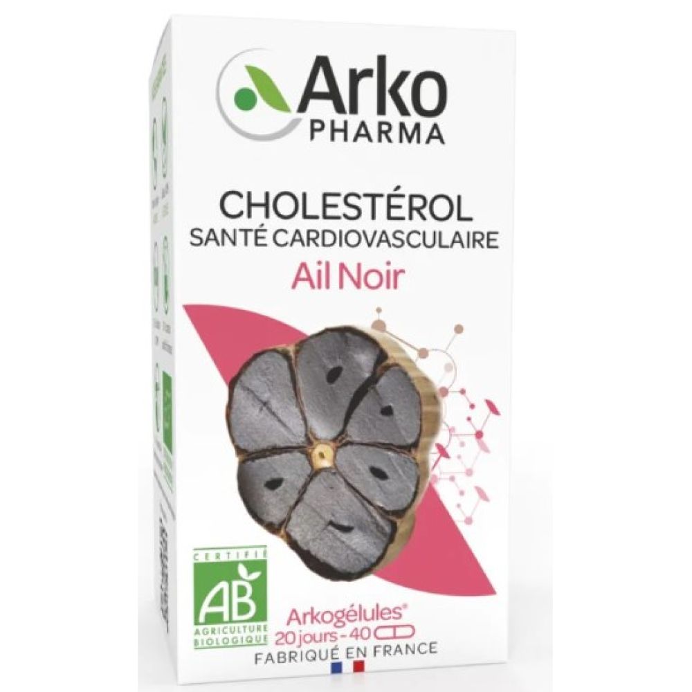 Arkopharma - Ail Noir - 40 Gélules