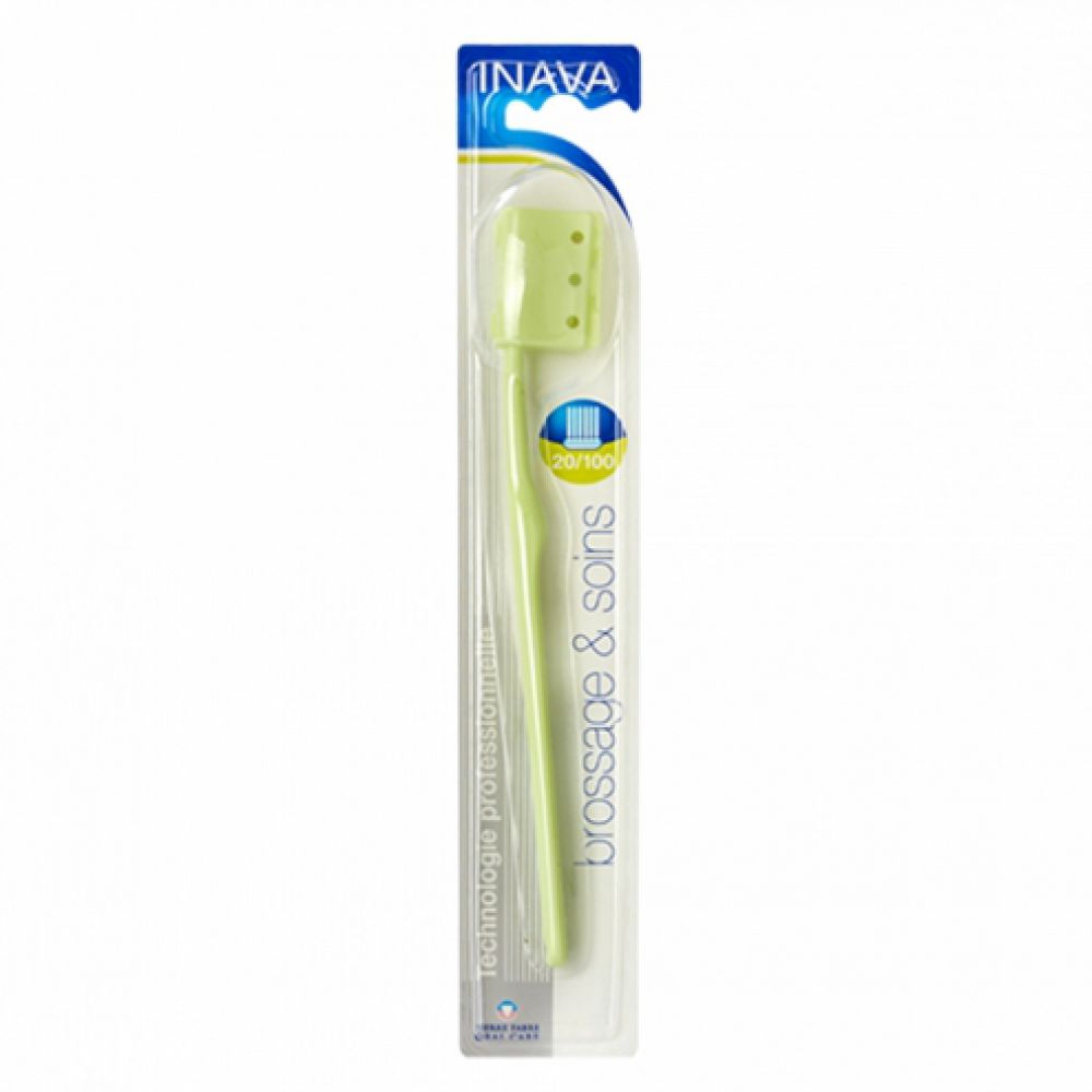 Inava - Brossage & Soins 20/100 - 1 brosse à dents