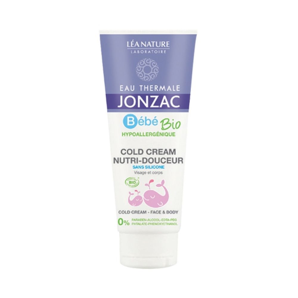 Jonzac bébé bio - Cold cream nutri-douceur - 100 ml