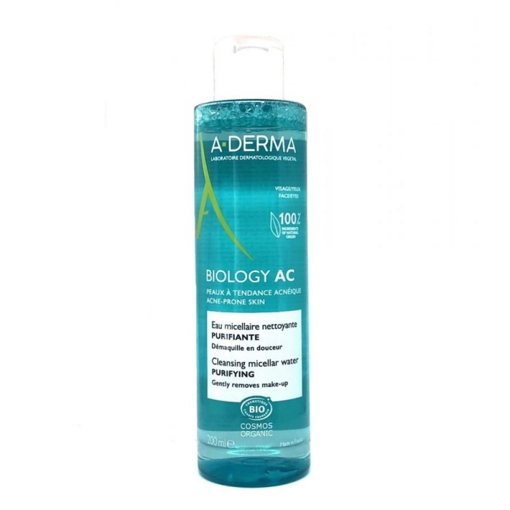 Aderma - Biology AC - Eau micellaire nettoyante - 200 ml