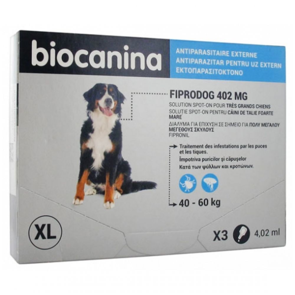 Biocanina - Fiprodog - 3 pipettes