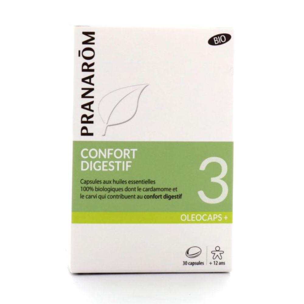 Pranarom - Oleocaps+ Confort digestif - 30 capsules