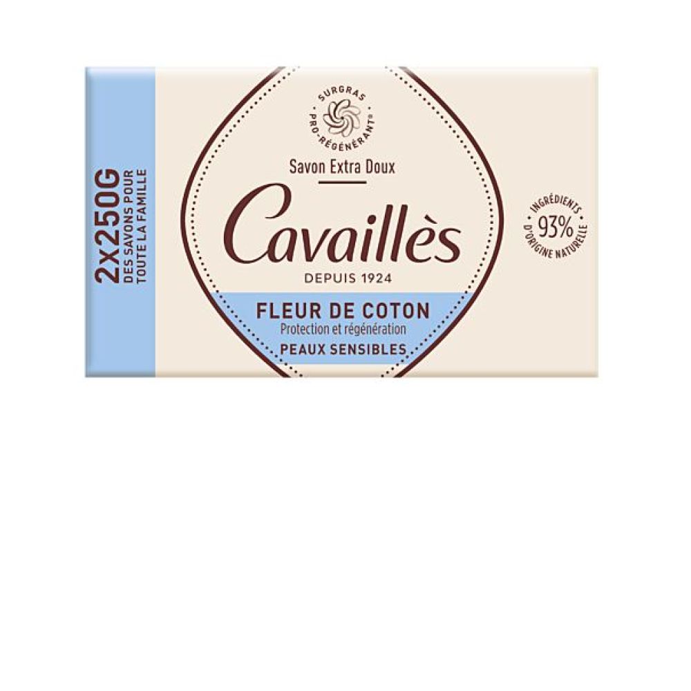 Rogé Cavaillès - Savon surgras extra-doux fleur de coton