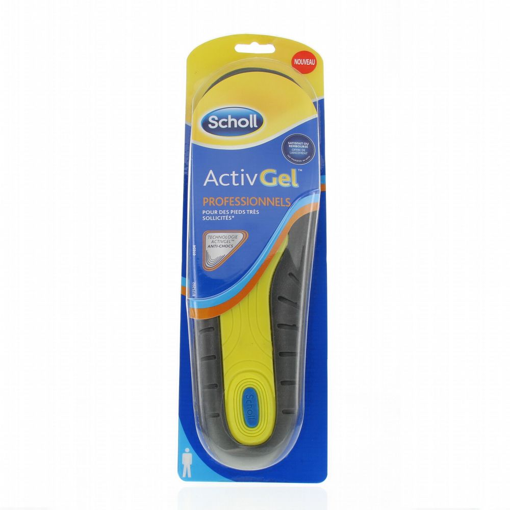 Scholl - Semelles ActivGel professionnels