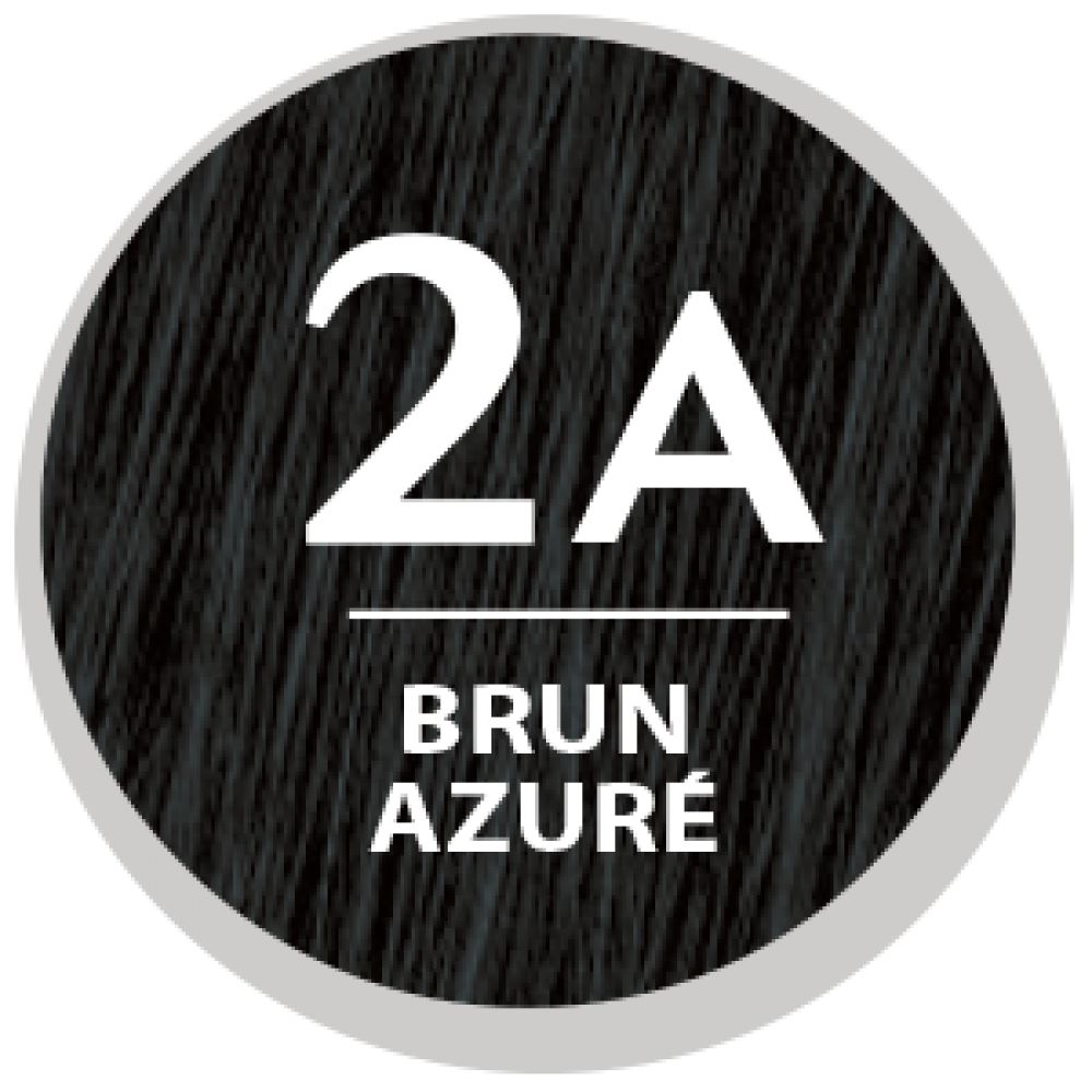Color & Soin - Coloration permanente - 2A Brun Azuré