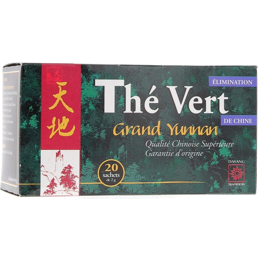 Dayang - Thé Vert de Chine - 20 sachets