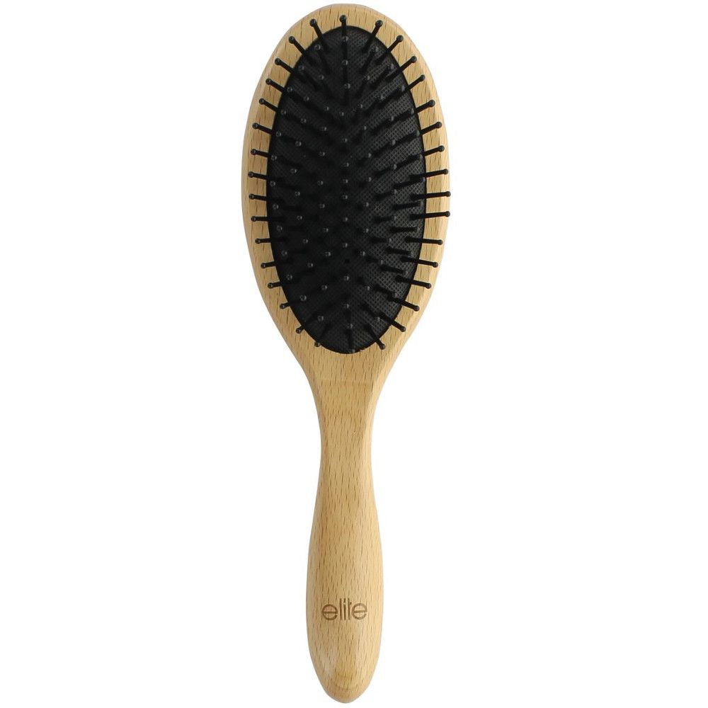 Elite - Feeling Wood brosse démêlante en bois forme ovale