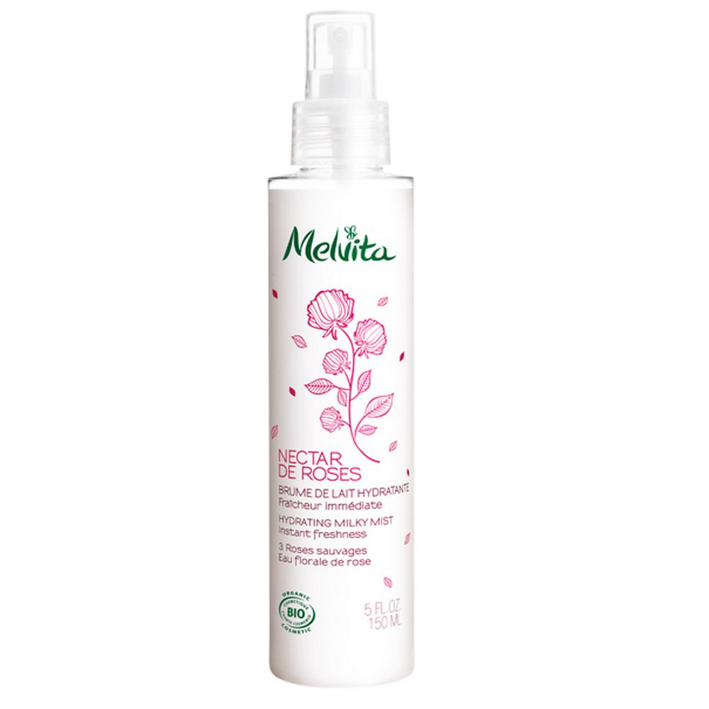 Melvita - Nectar de roses brume de lait hydratante - 150ml
