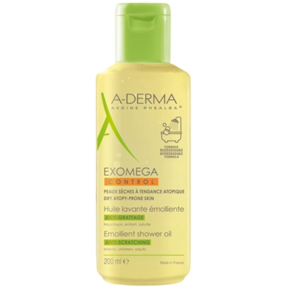 A-derma - Huile lavante émolliente