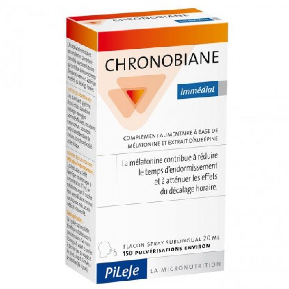 Pileje - Chronobiane Immédiat - Spray sublingual