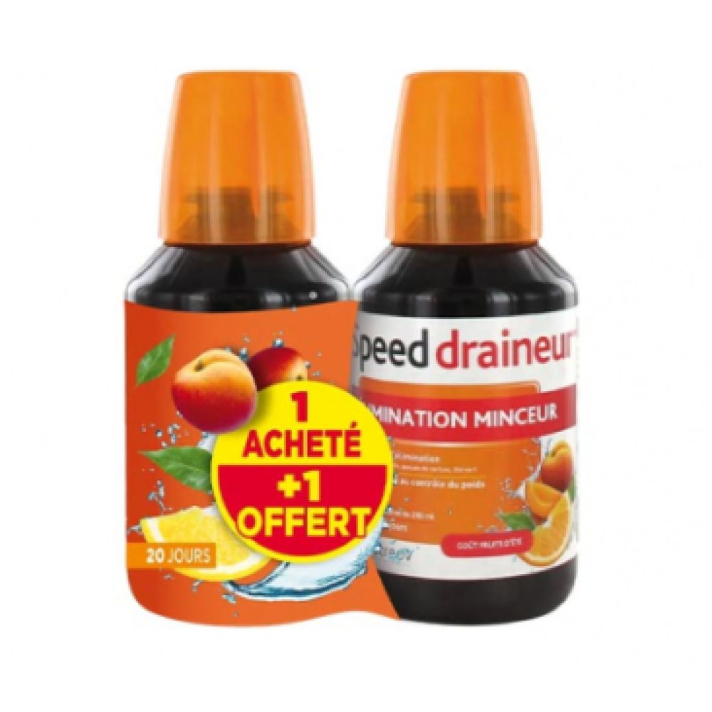 Speed draineur - Elimination minceur - 1 acheté + 1 offert