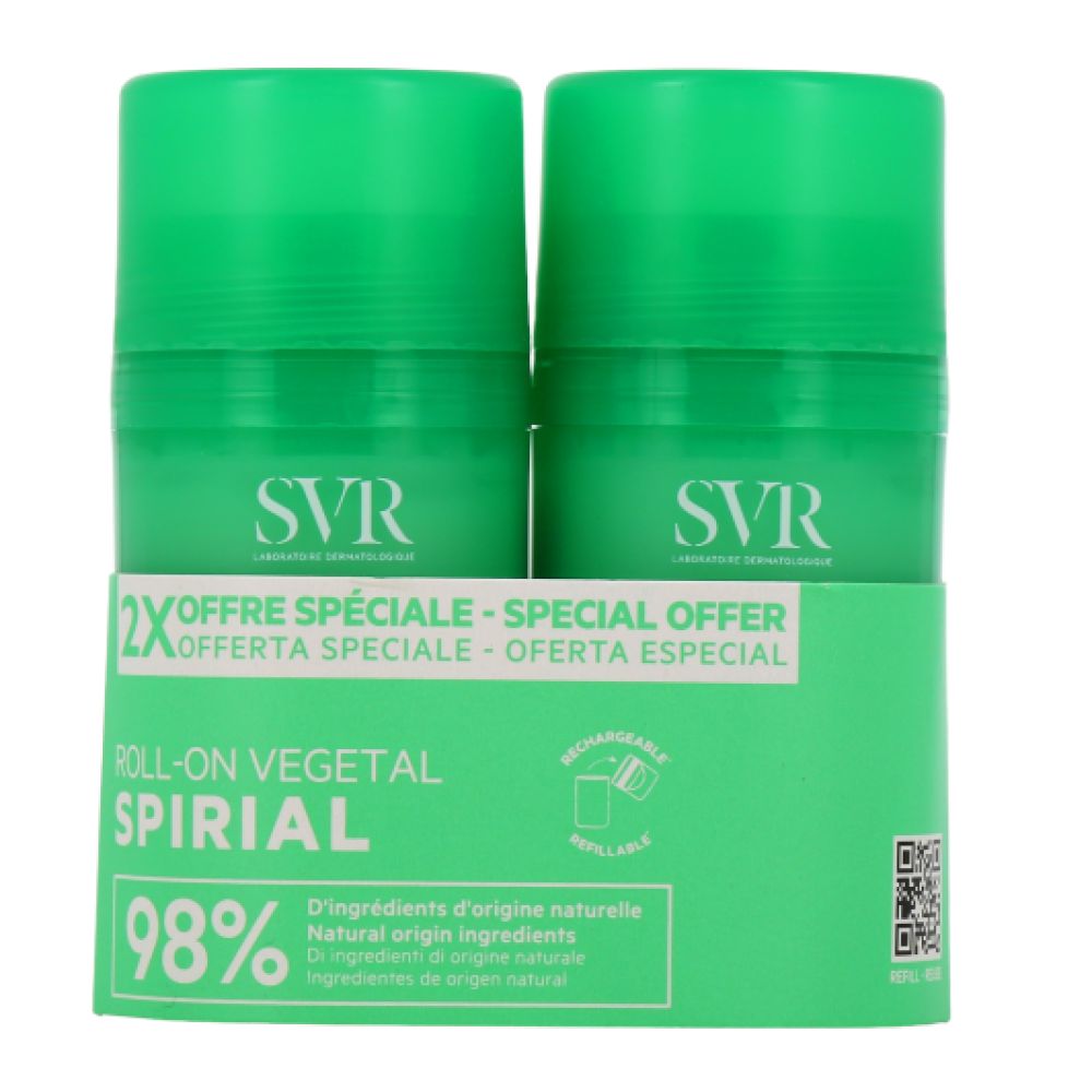 SVR - Roll-On Vegetal Spirial - 2x50mL