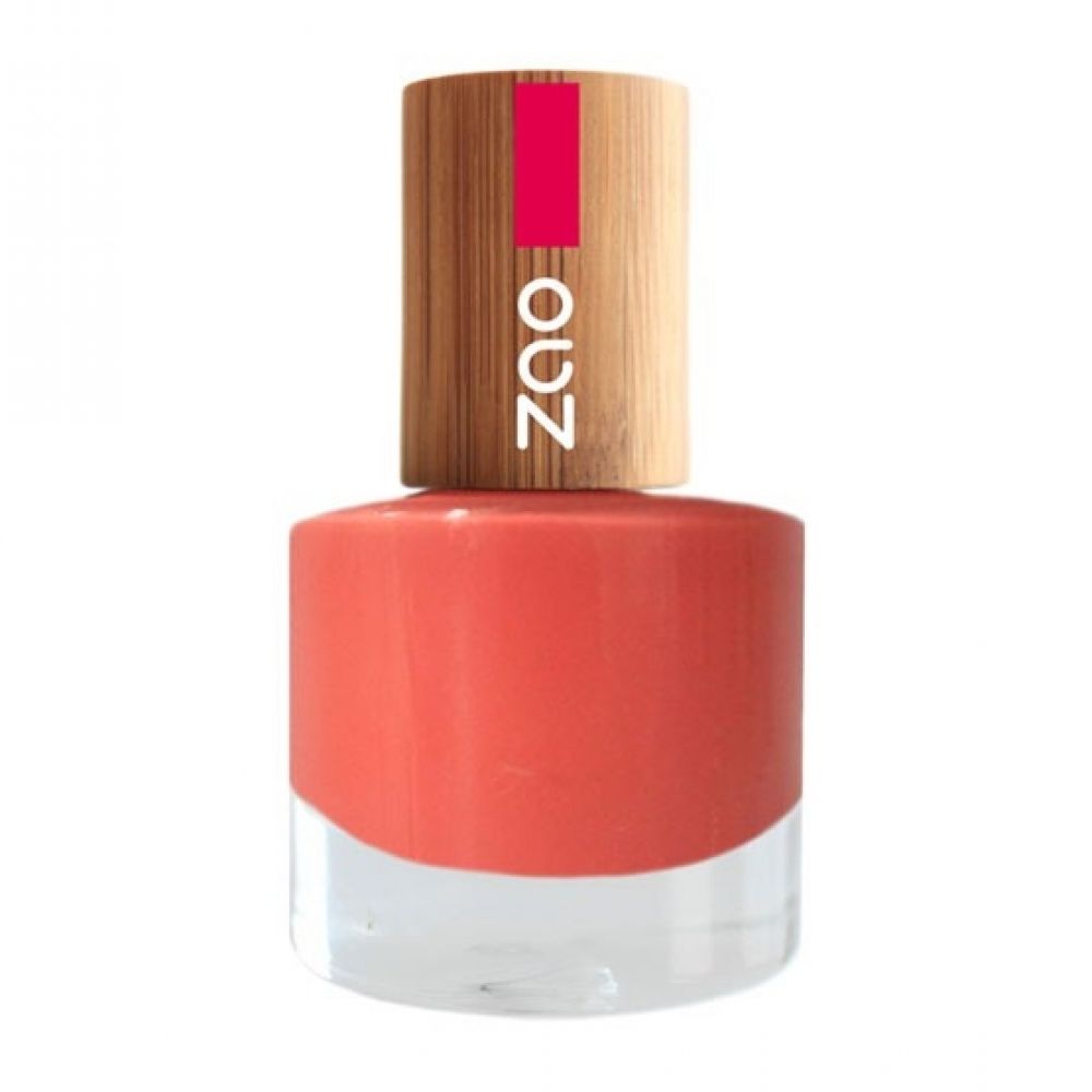 Zao - Vernis à ongles corail N°656 - 8 ml