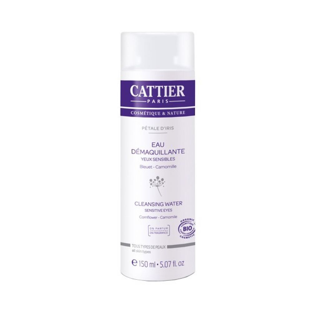 Cattier - Eau démaquillante yeux Pétale d'Iris - 150 ml