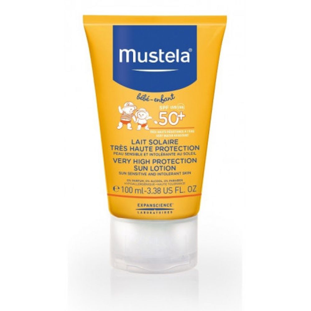 Mustela - Lait solaire très haute protection