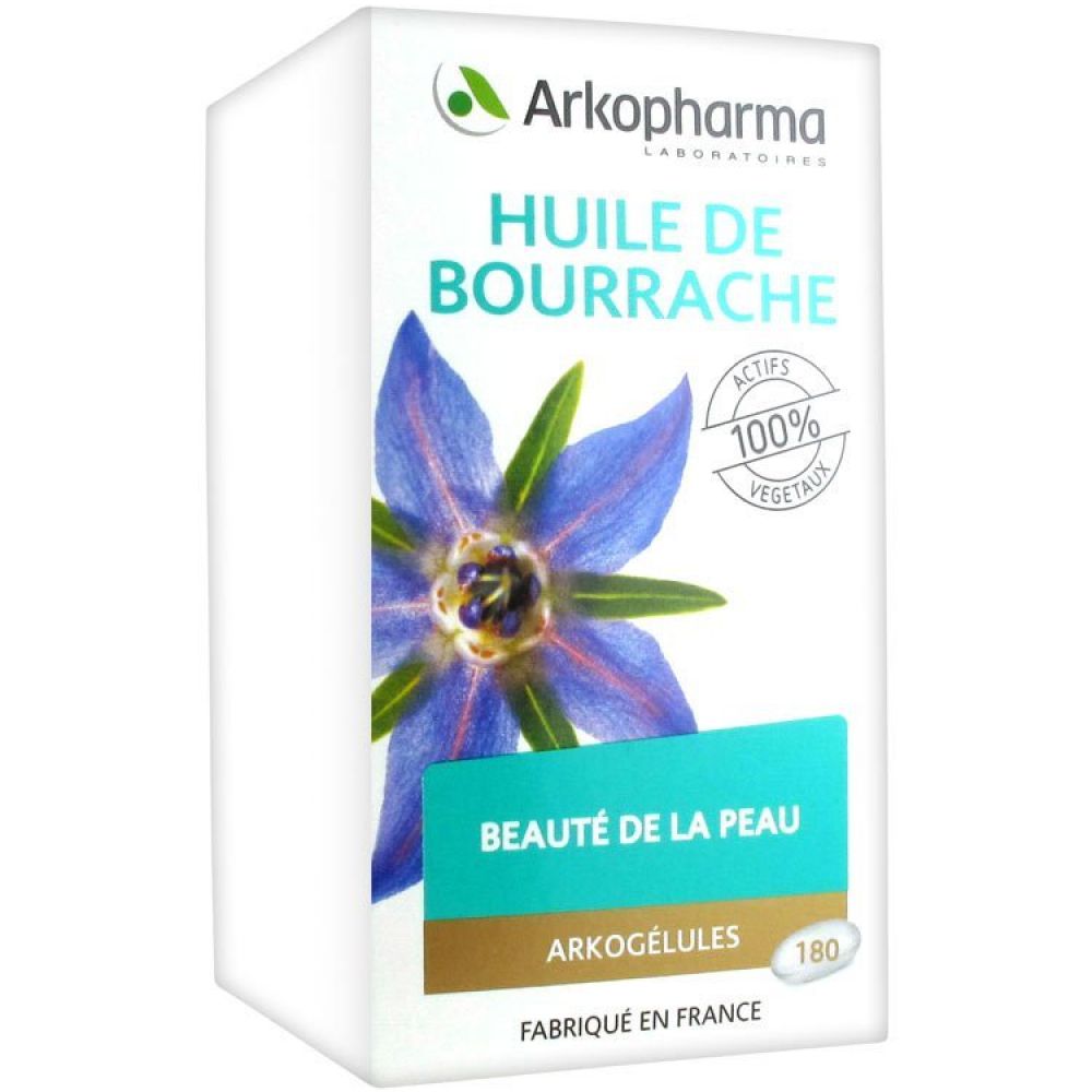 Arkopharma - Huile de bourrache Beauté de la peau