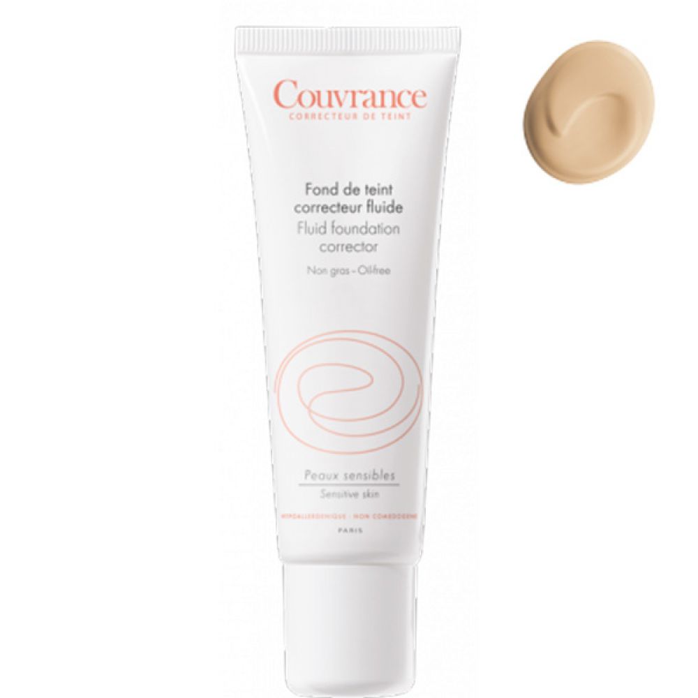 Avène - Couvrance fond de teint correcteur fluide - 30mL