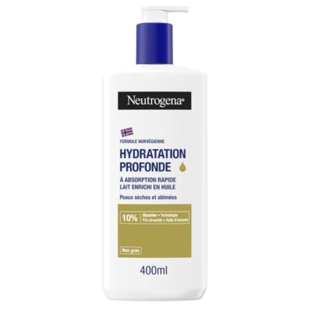 Neutrogena - Hydratation profonde peaux sèches et abîmées - 400mL