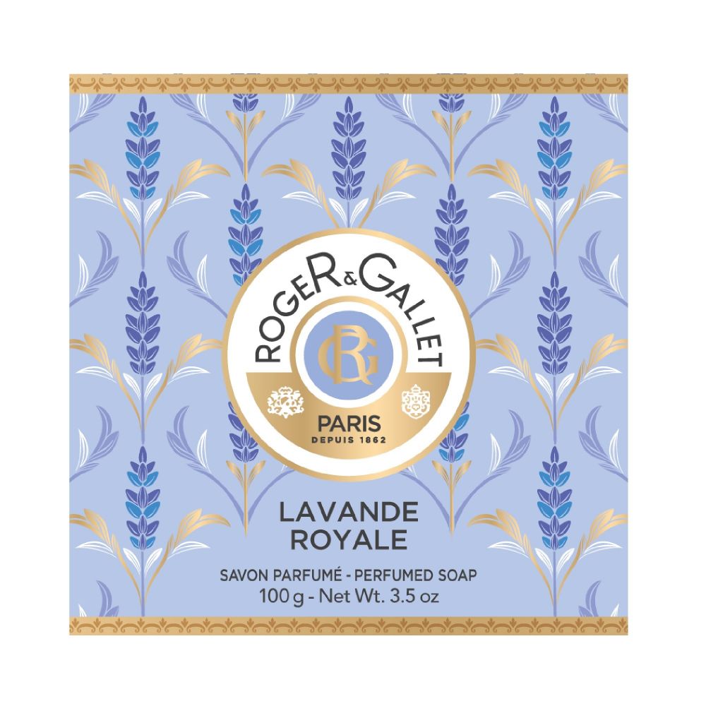 Roger & Gallet - Savon rond parfumé Lavande Royal - 100g