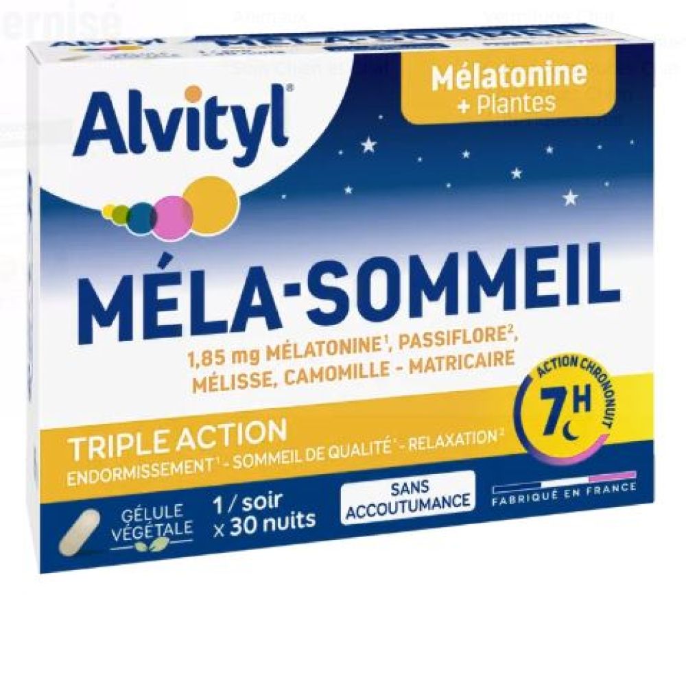 Urgo - Alvityl Mela-Sommeil - 30 gélule végétales