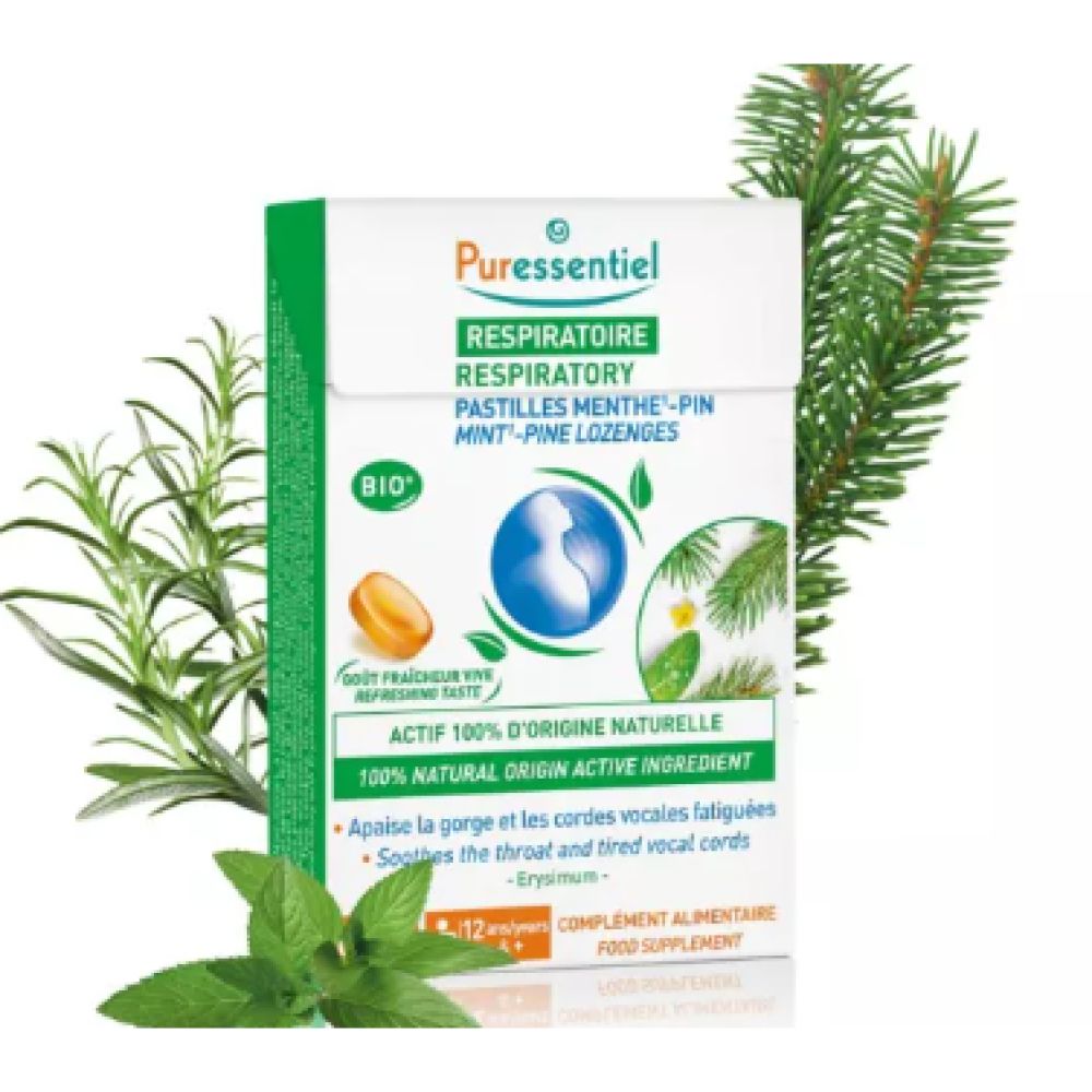 Puressentiel - Pastille menthe - 20 pastilles