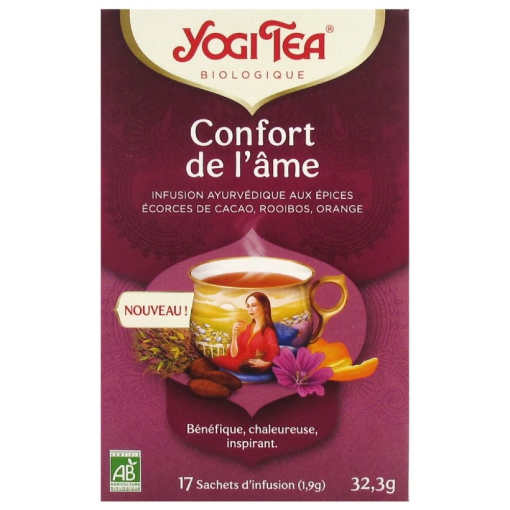 Yogi tea - Confort de l'âme infusion - 17 sachets