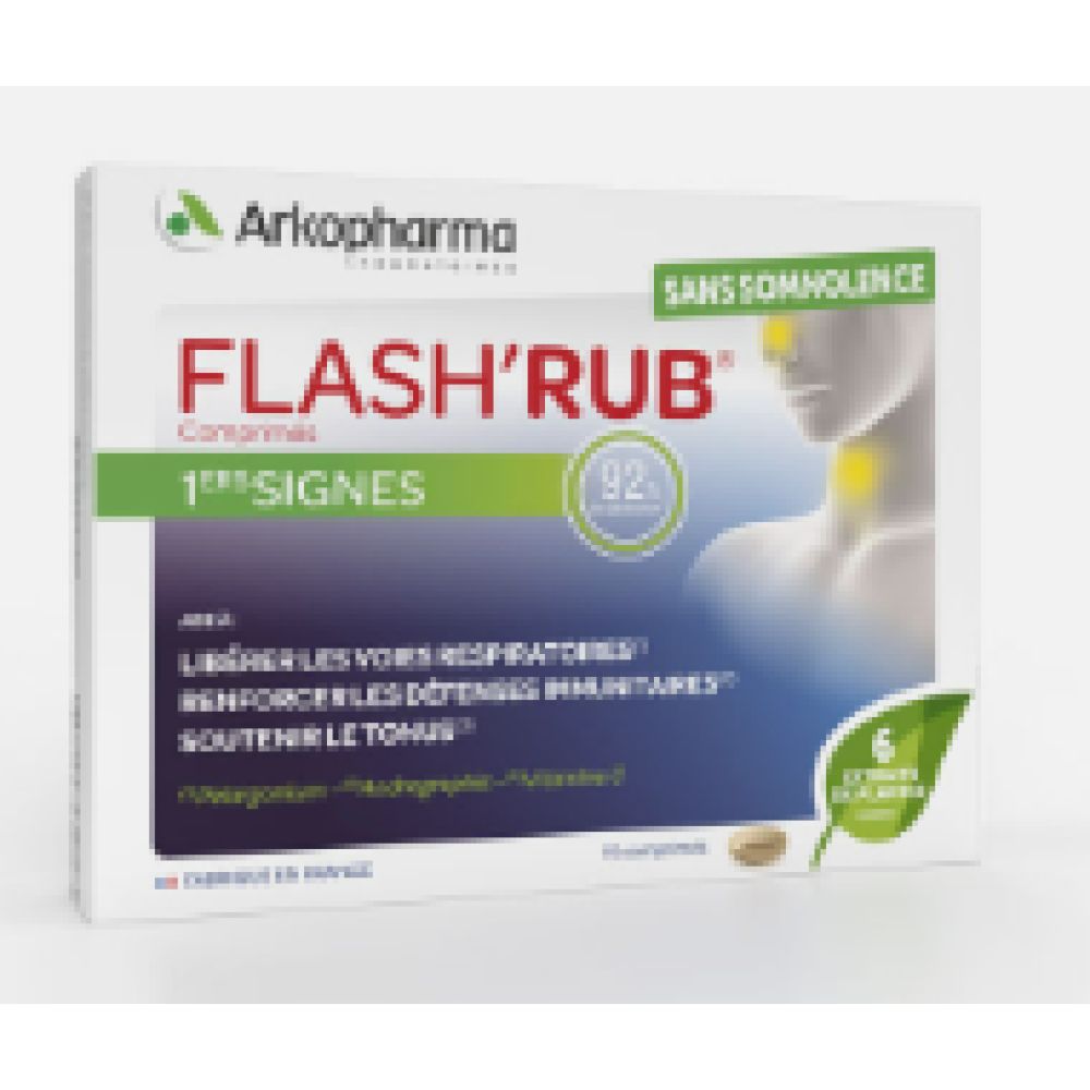 Arkopharma - FLASH'RUB - 15 comprimés