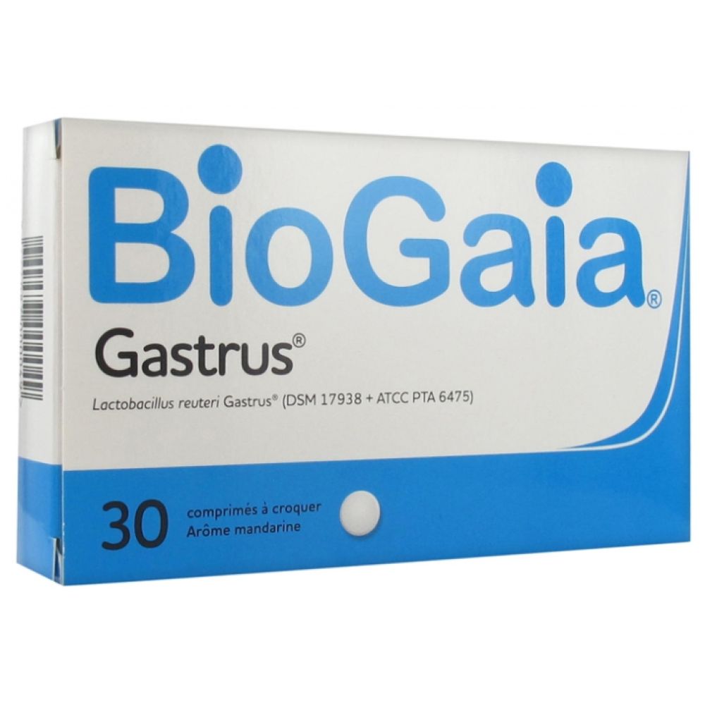 Biogaia - Gastrus 30 comprimés