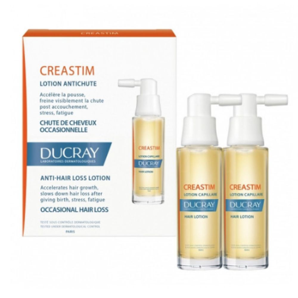 Ducray - Creastim lotion antichute - 2x30ml