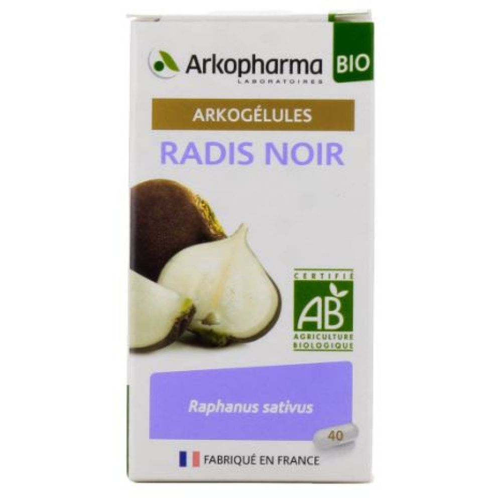 Arkopharma - Radis noir - 40 gélules