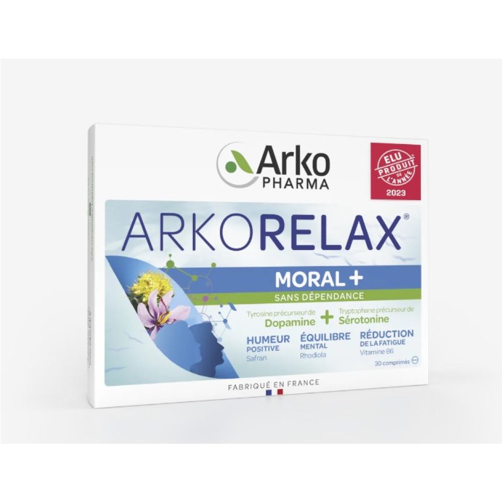 Arkopharma - Arkorelax Moral + 1mois - 60 comprimés