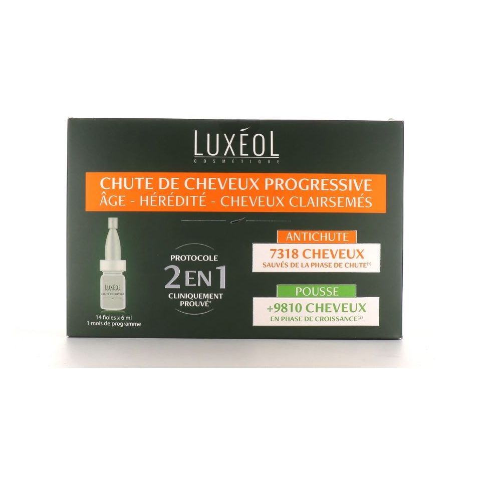 Luxéol - Chute de cheveux progressive