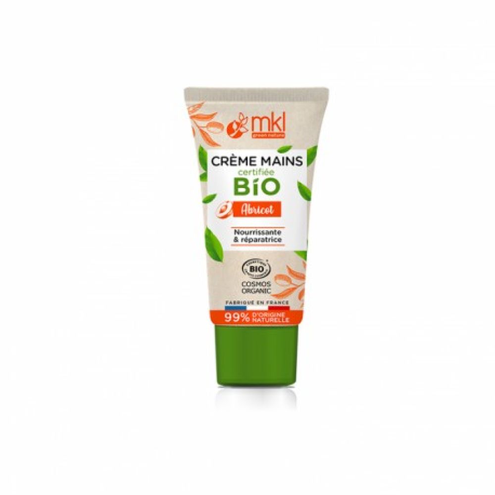 mkl Green nature - Crème mains bio abricot - 50 ml