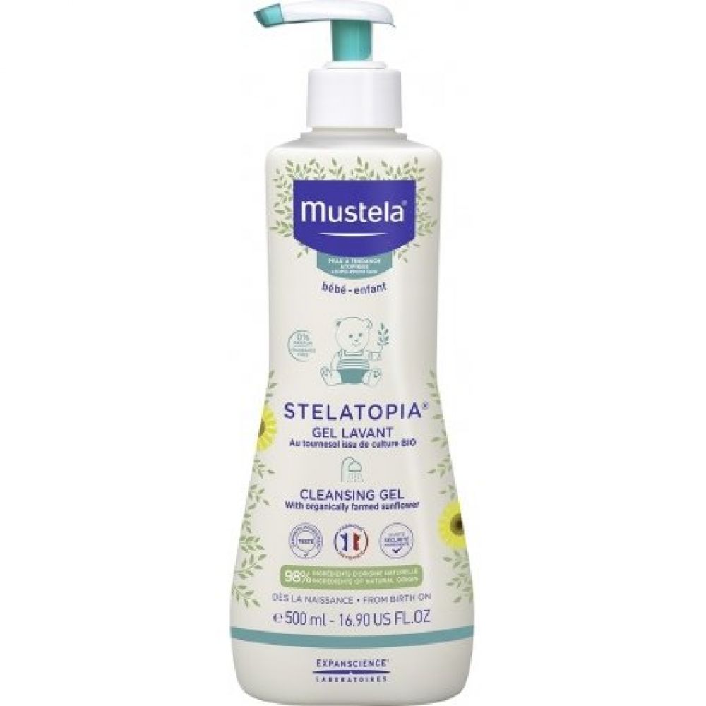 Mustela - Stelatopia gel lavant