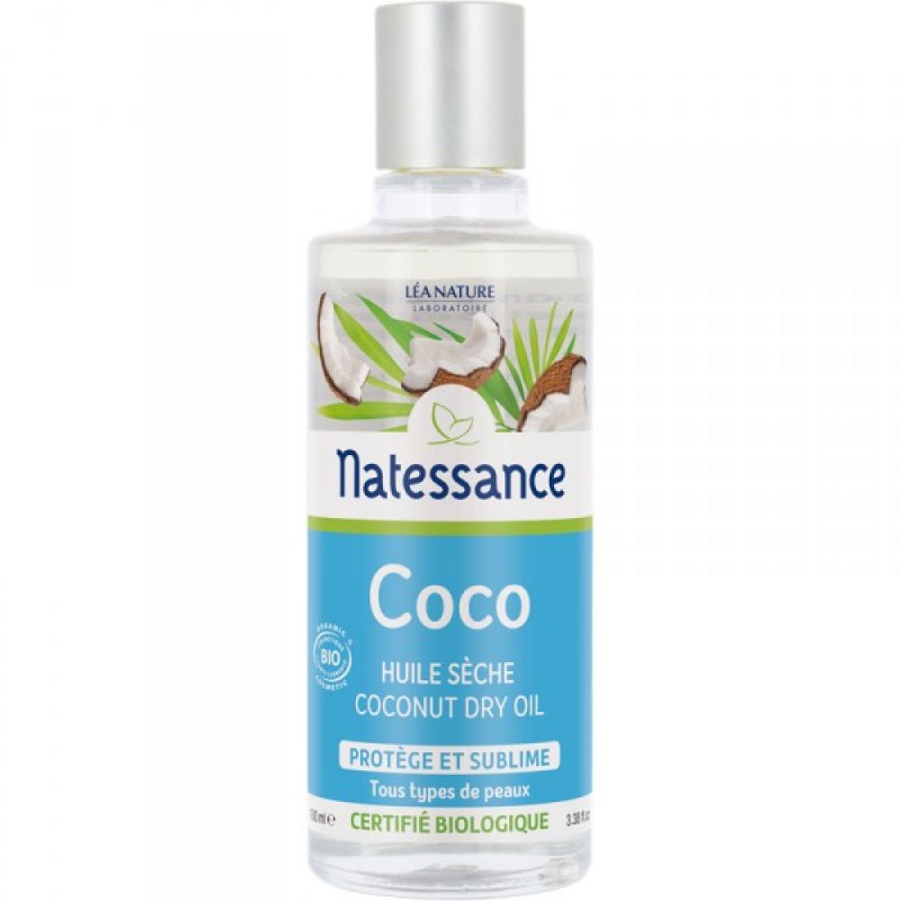 Natessance - Huile sèche coco - 100 ml