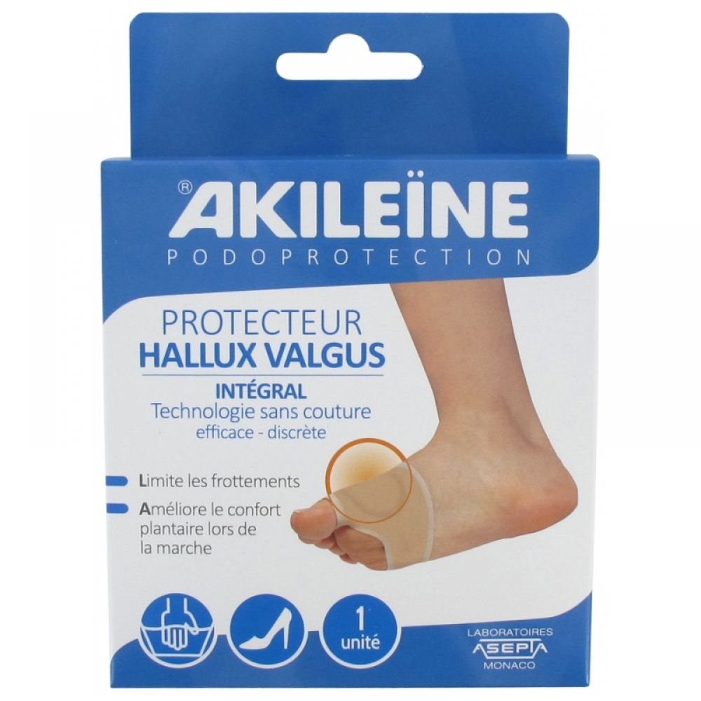 Akileïne - Protecteur Hallux valgus Intégral - 1 unité