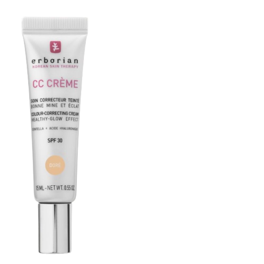 Erborian - CC Crème Doré Soin correcteur teinté bonne mine et éclat - 15ml