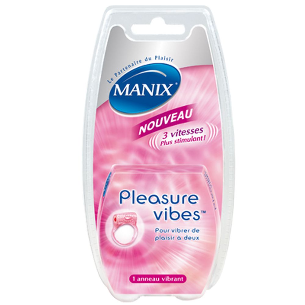 Manix - Pleasure Vibes Anneau vibrant 3 vitesses