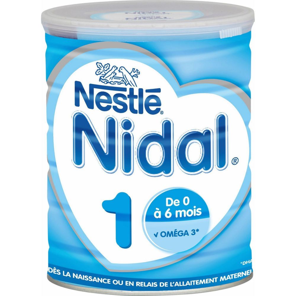 Nidal - Lait en poudre 1er âge - 800g