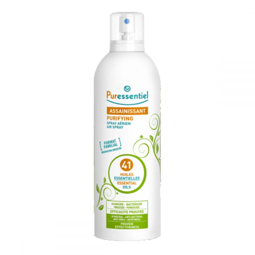 PURESSENTIEL ASSAINISSANT SPRAY AERIEN 41 HUILES ESSENTIELLES 500ML