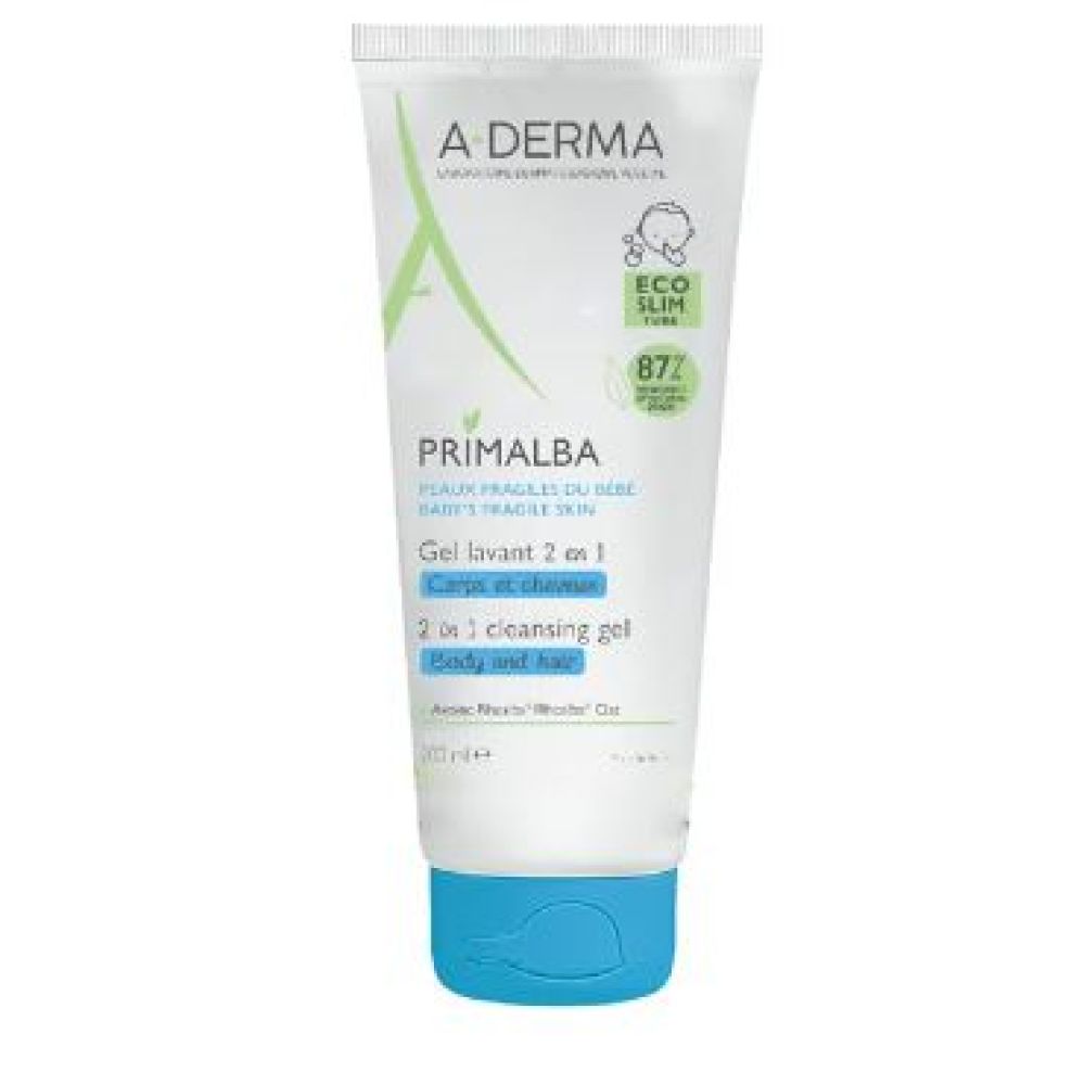 Aderma - Primalba gel lavant 2 en 1 bébé - 200ml