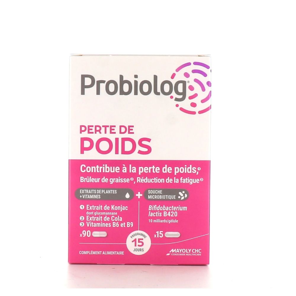 Probiolog PERTE DE POIDS - Programme de 15jours renouvelable • Probiolog