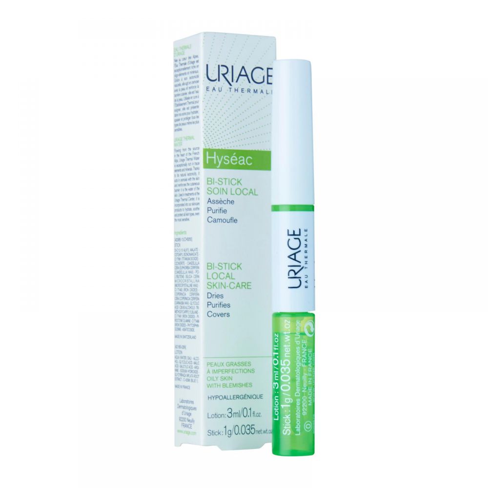 Uriage - Hyséac bi-stick soin local - 3ml/1g