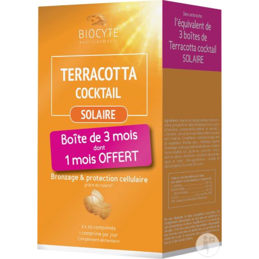 Biocyte - Terracotta Cocktail Solaire