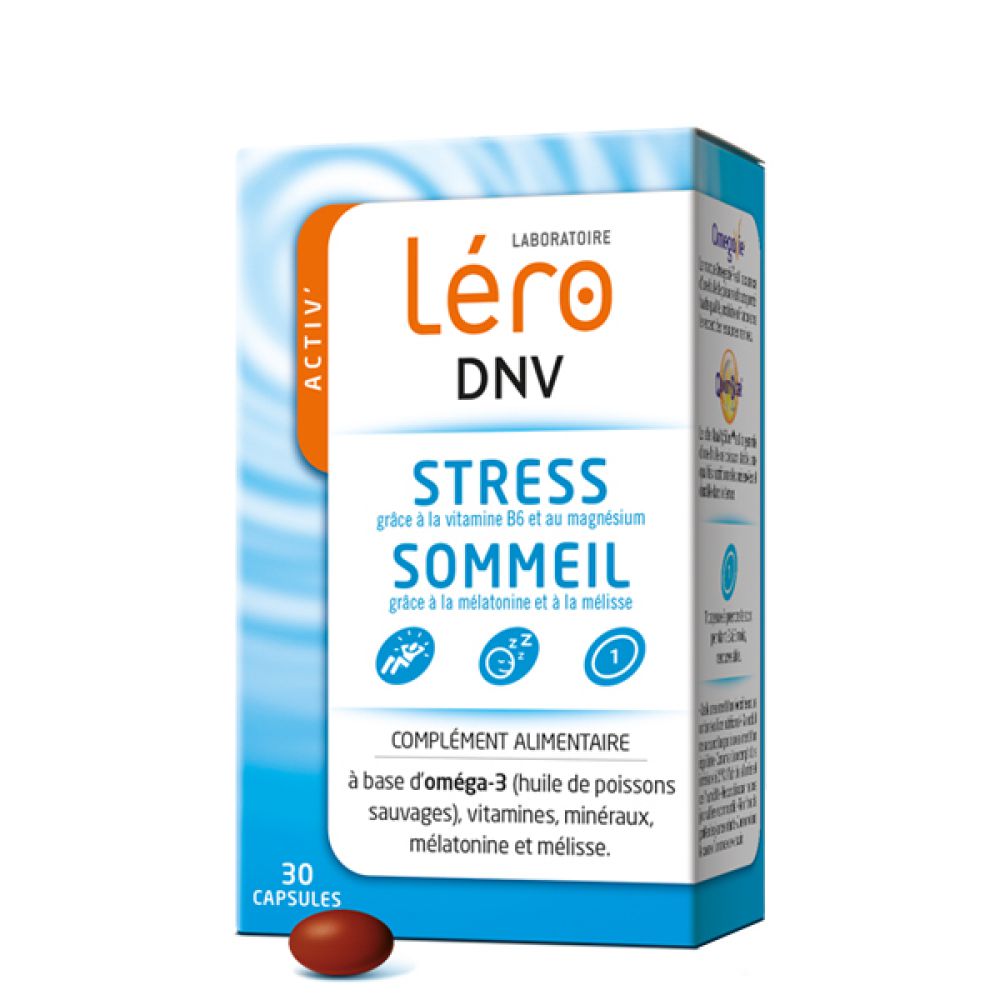 Léro - DNV - stress, sommeil - 30 capsules