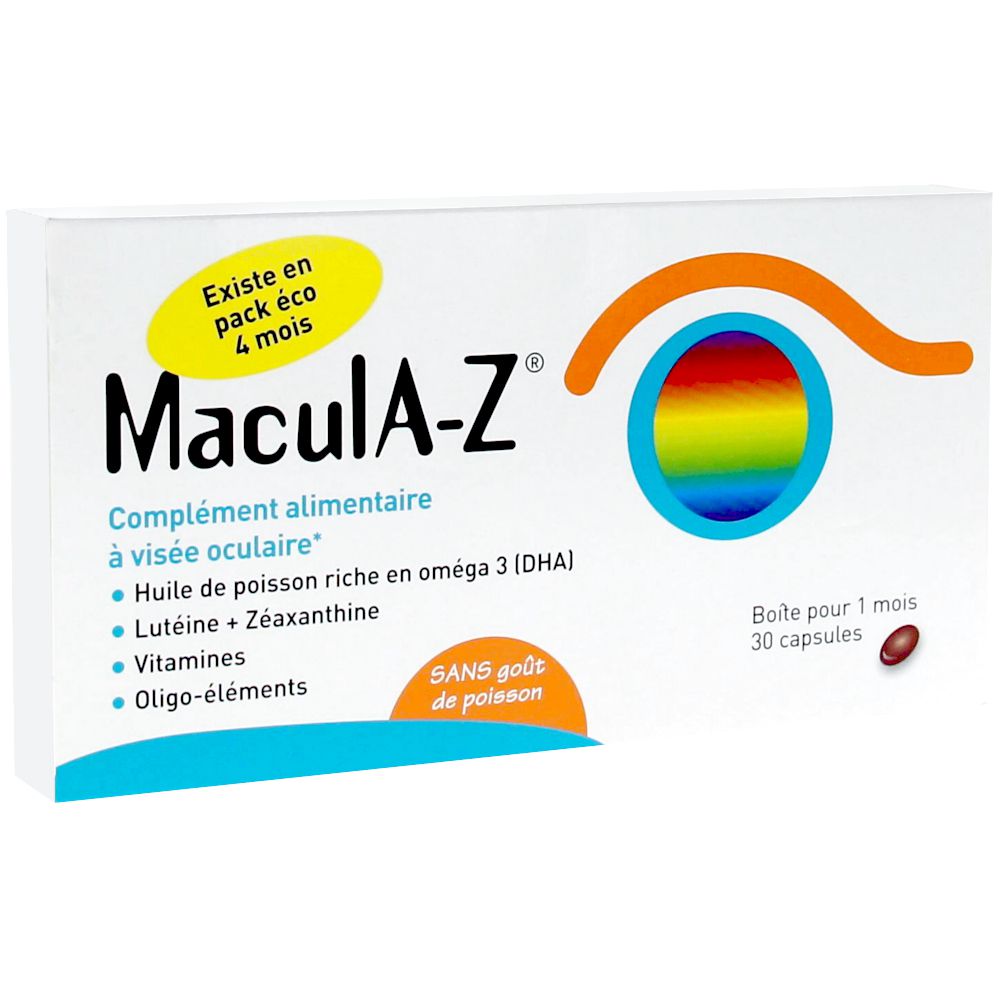 MaculA-Z - Capsules à visée oculaire