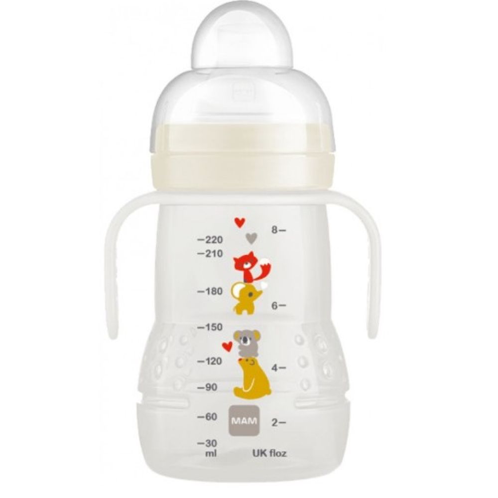 Mam - Biberon de transition 4 mois + - 1 biberon 220ml