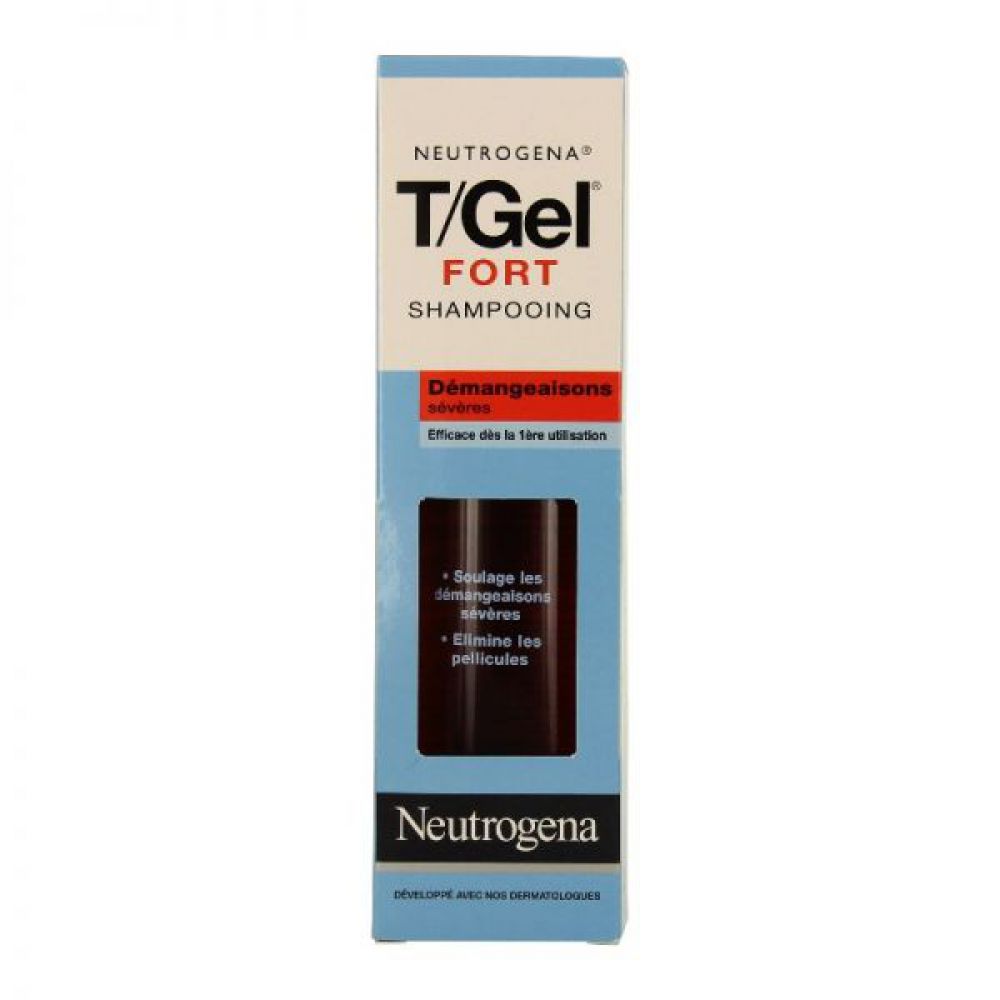 Neutrogena - T/Gel Shampooing antipelliculaire Fort démangeaisons sévères